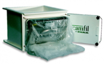 Camfil Farr’s CamSafe Housings with “bag-in/bag-out” technology are used to separate radioactive, toxic or bacterial particles and gases to provide safety for the operator